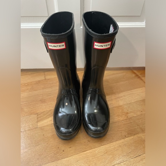 Hunter Shoes - Black Hunter Rainboots